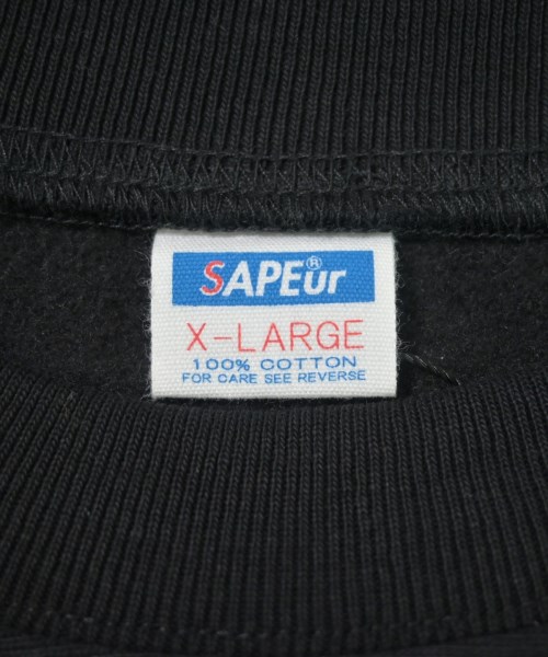 SAPEur（サプール）スウェット 黒 サイズ:XL メンズ/2200665924590