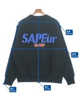 SAPEur（サプール）スウェット 黒 サイズ:XL メンズ/2200665924590