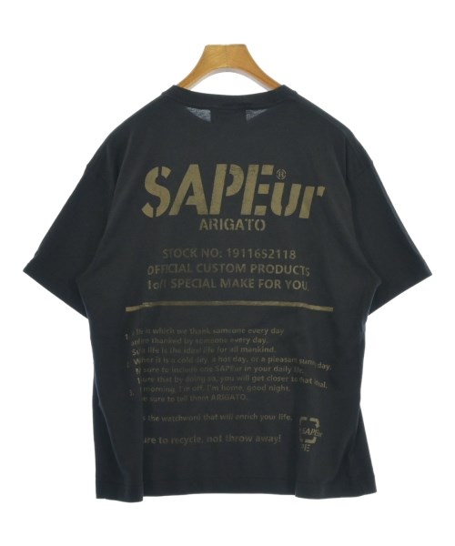 SAPEur（サプール）Tシャツ・カットソー 黒 サイズ:M メンズ/2200722902028