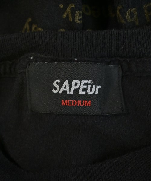 SAPEur（サプール）Tシャツ・カットソー 黒 サイズ:M メンズ/2200722902028