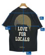 SAPEur（サプール）Tシャツ・カットソー 黒 サイズ:M メンズ/2200722902035