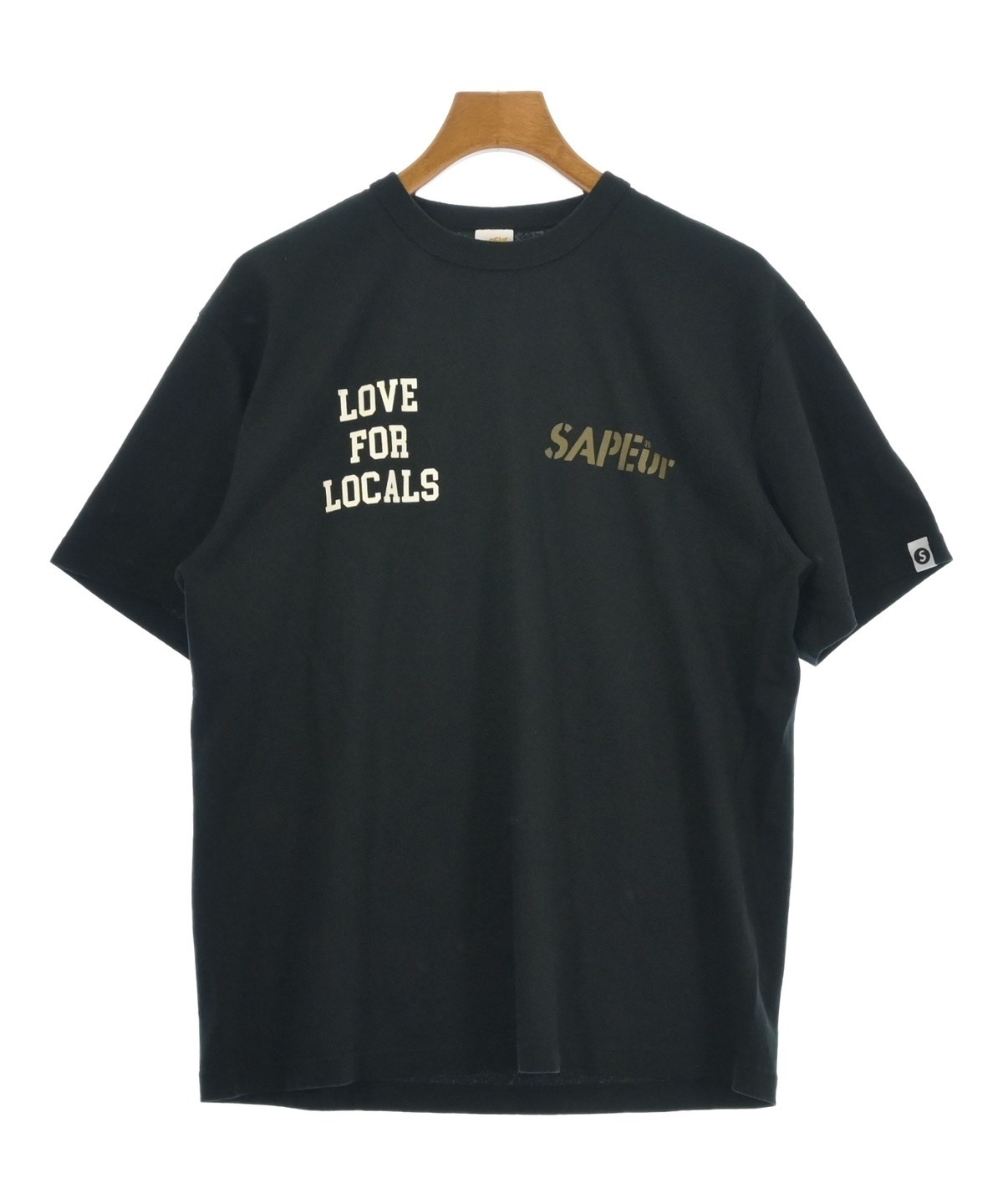 SAPEur（サプール）Tシャツ・カットソー 黒 サイズ:M メンズ
