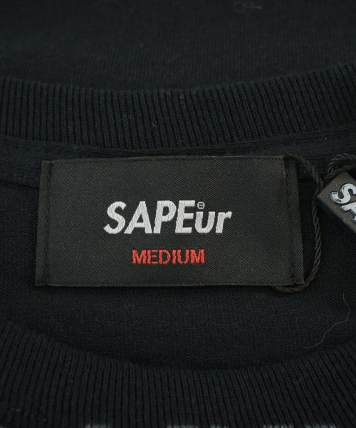 SAPEur（サプール）Tシャツ・カットソー 黒 サイズ:M メンズ/2200724542048