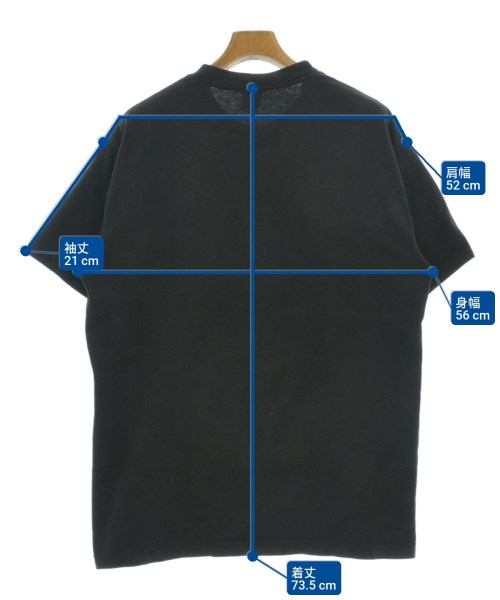 DIME（ダイム）Tシャツ・カットソー 黒 サイズ:L メンズ/2200641192142