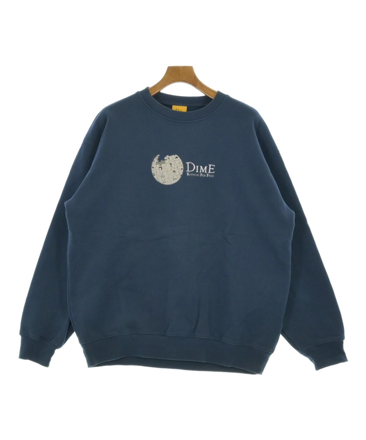 タム サイズ:L  24AW  24A0206NV ガーメントダイスウェット 中古 BS99 DIME（ダイム）スウェット 紺 サイズ:L メンズ/2200642594082 |【公式
