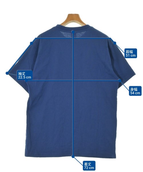 DIME（ダイム）Tシャツ・カットソー 青 サイズ:L メンズ/2200632664092