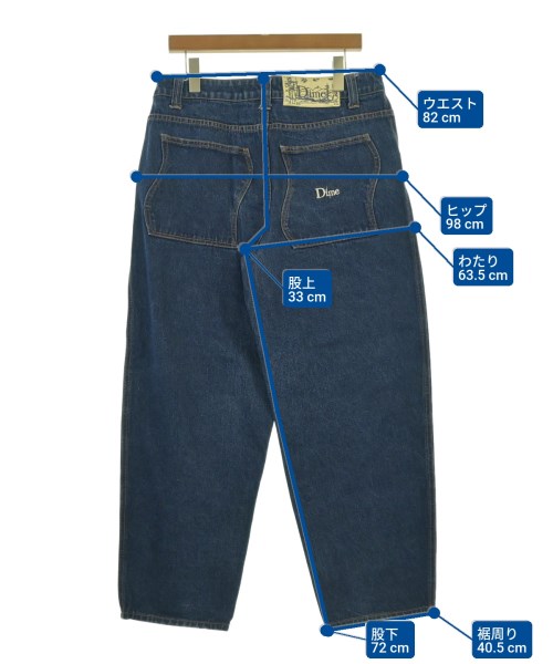 DIME（ダイム）デニムパンツ 紺 サイズ:M メンズ/2200621149029