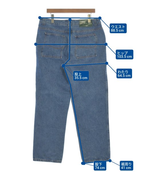 DIME（ダイム）デニムパンツ 青 サイズ:L メンズ/2200628213150