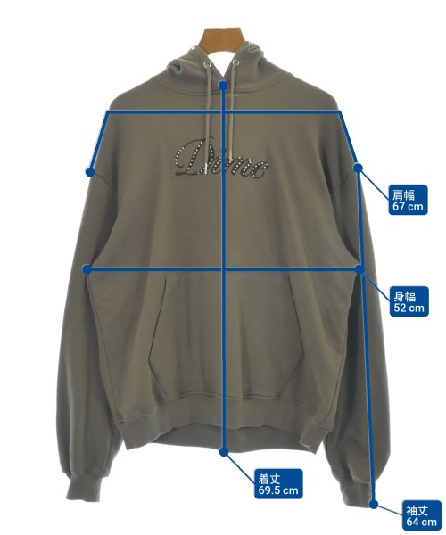 DIME（ダイム）パーカー カーキ サイズ:L メンズ/2200658906060