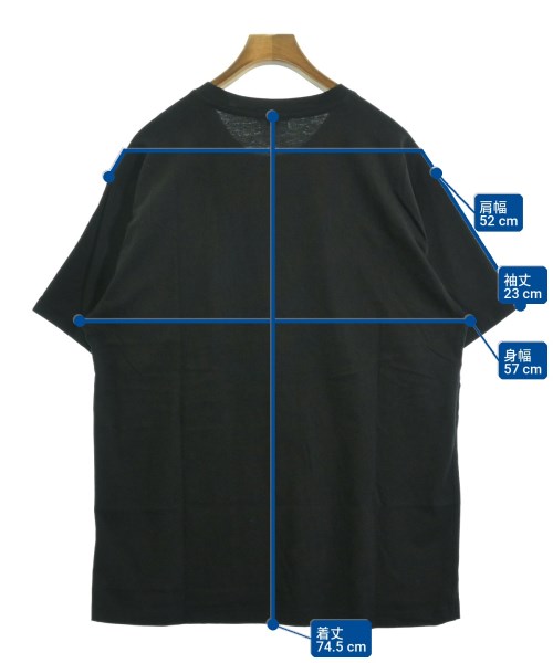 DIME（ダイム）Tシャツ・カットソー 黒 サイズ:XL メンズ/2200712816199