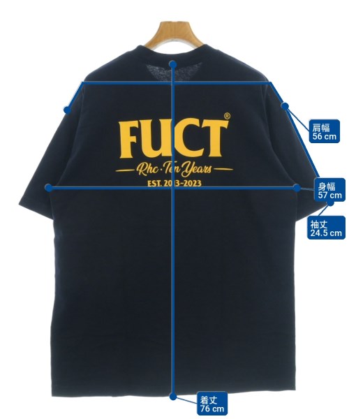 FUCT（ファクト）Tシャツ・カットソー 紺 サイズ:L メンズ/2200720471298