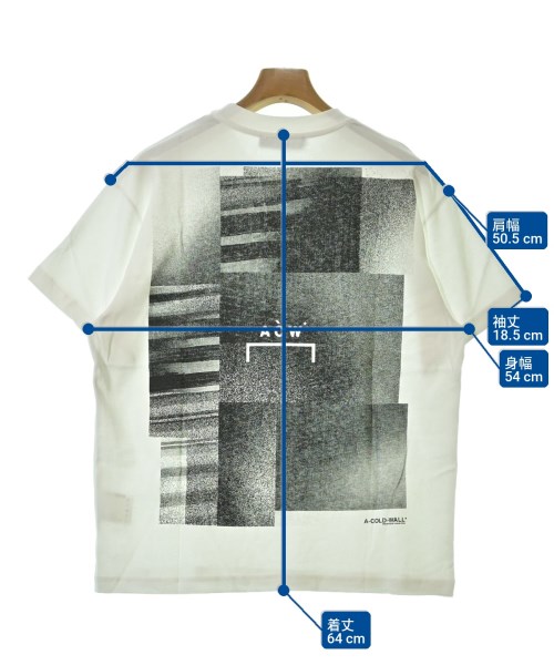 A-COLD-WALL（アコールドウォール）Tシャツ・カットソー 白 サイズ:L メンズ/2200708146019