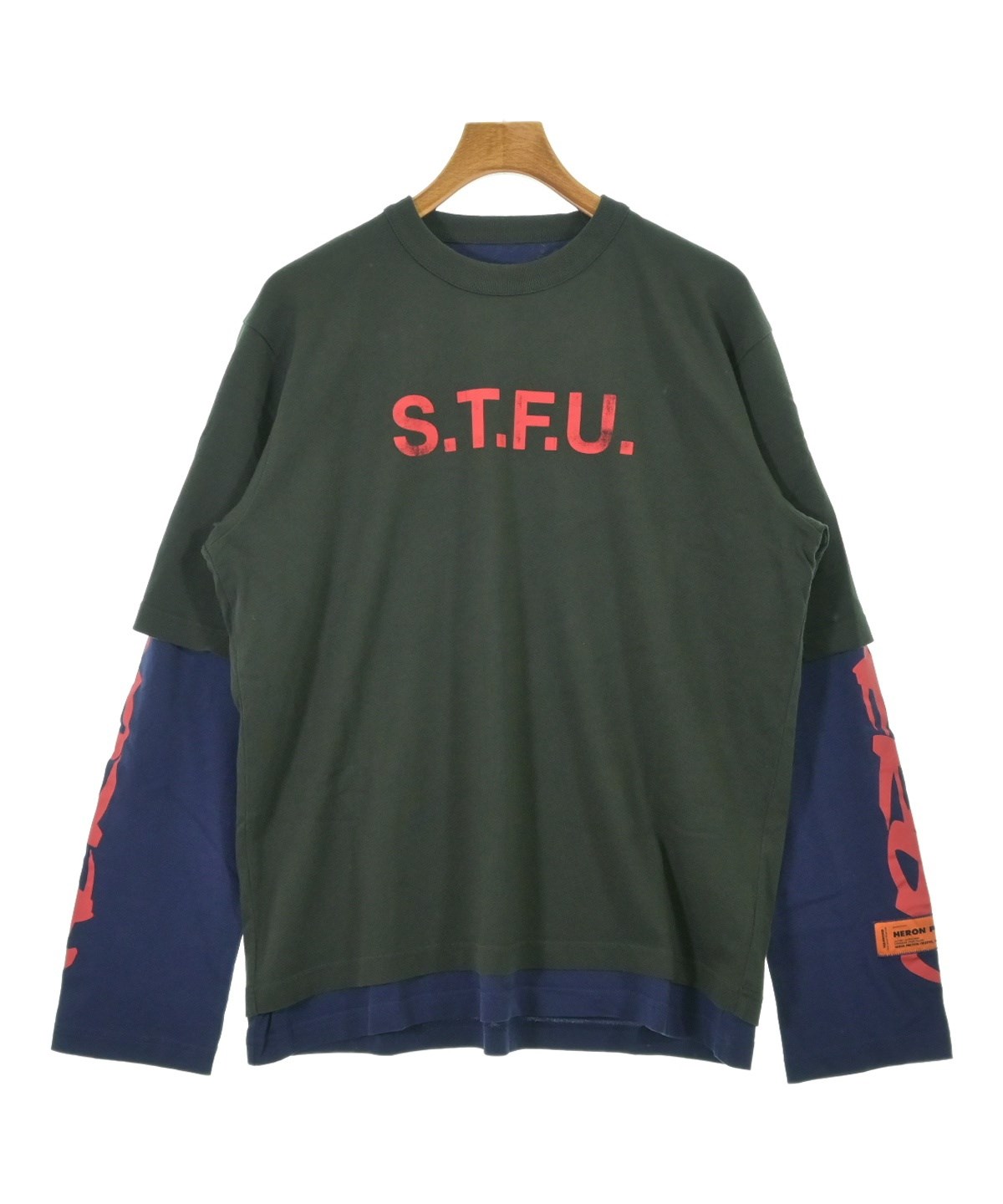 HERON PRESTON（ヘロンプレストン）Tシャツ・カットソー 緑