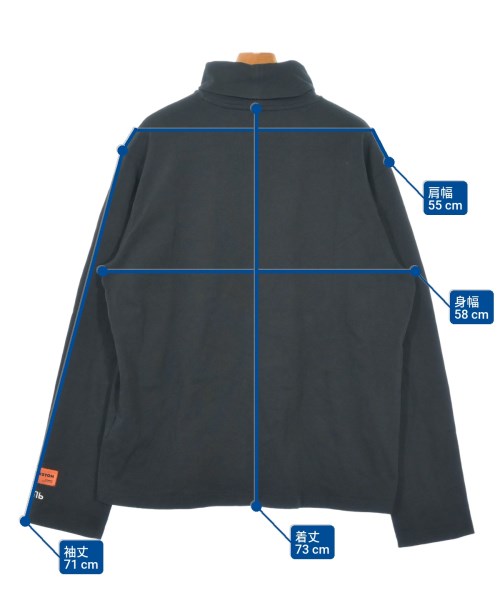 HERON PRESTON（ヘロンプレストン）Tシャツ・カットソー 黒 サイズ:L メンズ/2200612527386