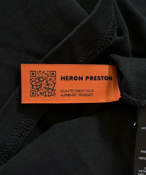 HERON PRESTON（ヘロンプレストン）Tシャツ・カットソー 黒 サイズ:M メンズ/2200619123253