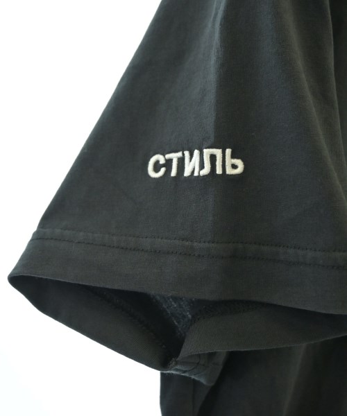 HERON PRESTON（ヘロンプレストン）Tシャツ・カットソー 黒 サイズ:M メンズ/2200618176083