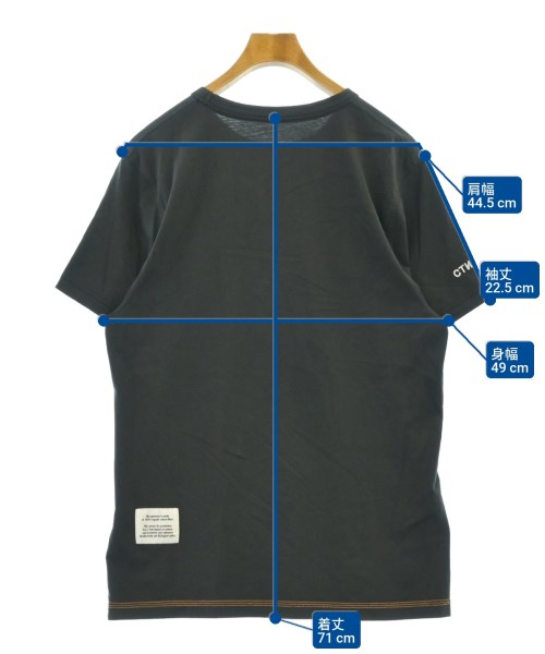 HERON PRESTON（ヘロンプレストン）Tシャツ・カットソー 黒 サイズ:M メンズ/2200618176083