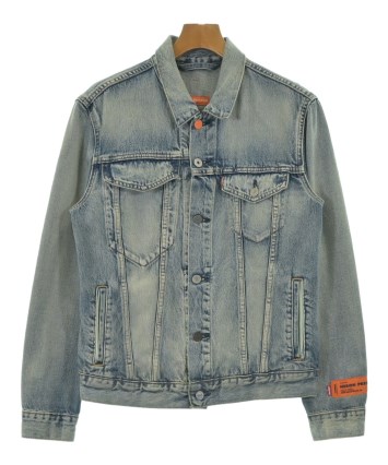 【関税込み】Heron Preston ブラック フェード デニムジャケット Heron Preston デニムジャケット | ブラック | FARFETCH JP