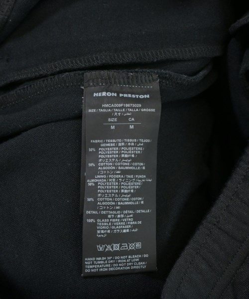 HERON PRESTON（ヘロンプレストン）スウェットパンツ 黒 サイズ:M メンズ/2200675263023