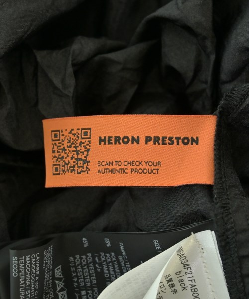 HERON PRESTON（ヘロンプレストン）カジュアルシャツ 黒 サイズ:XL メンズ/2200672615146