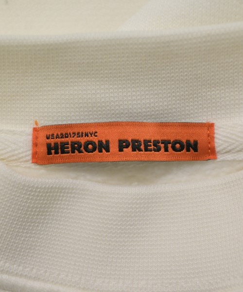 HERON PRESTON（ヘロンプレストン）スウェット 白 サイズ:S メンズ/2200655514015