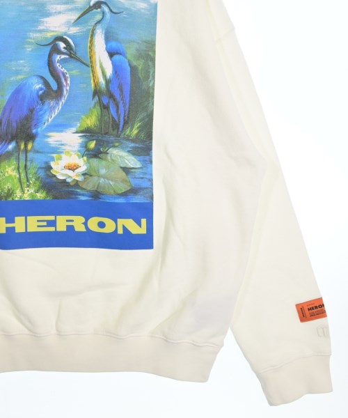 HERON PRESTON（ヘロンプレストン）スウェット 白 サイズ:S メンズ/2200655514015