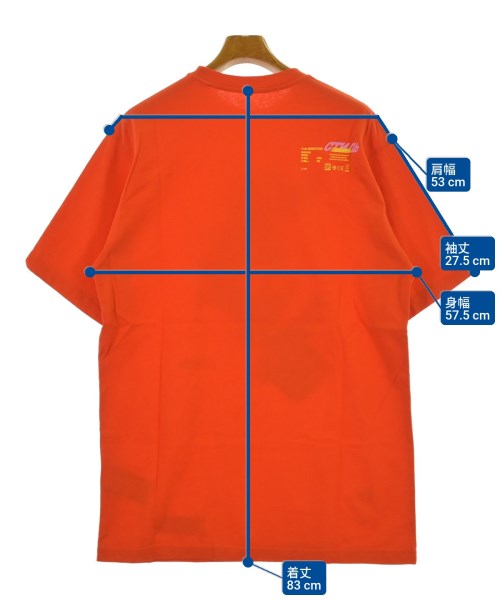 HERON PRESTON（ヘロンプレストン）Tシャツ・カットソー オレンジ サイズ:S メンズ/2200657132866