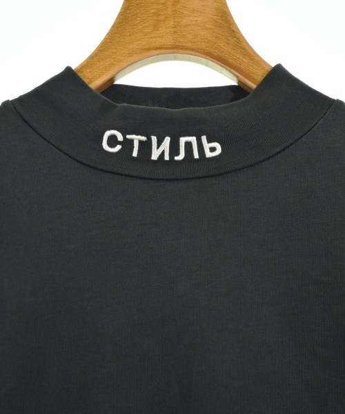 HERON PRESTON（ヘロンプレストン）Tシャツ・カットソー 黒 サイズ:S メンズ/2200714595023
