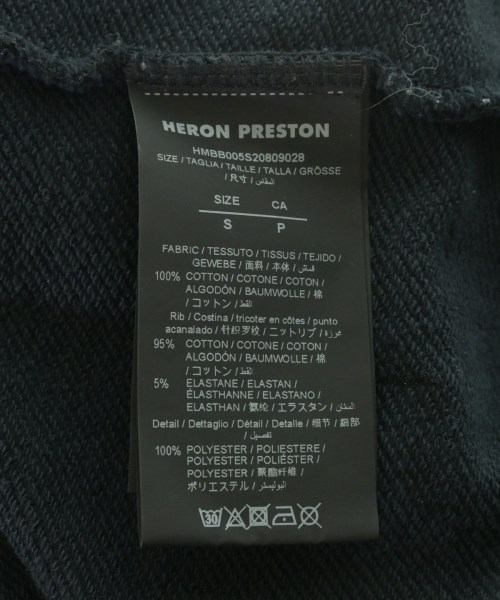 HERON PRESTON（ヘロンプレストン）パーカー 黒 サイズ:S メンズ/2200729790031