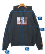 HERON PRESTON（ヘロンプレストン）パーカー 黒 サイズ:S メンズ/2200729790031