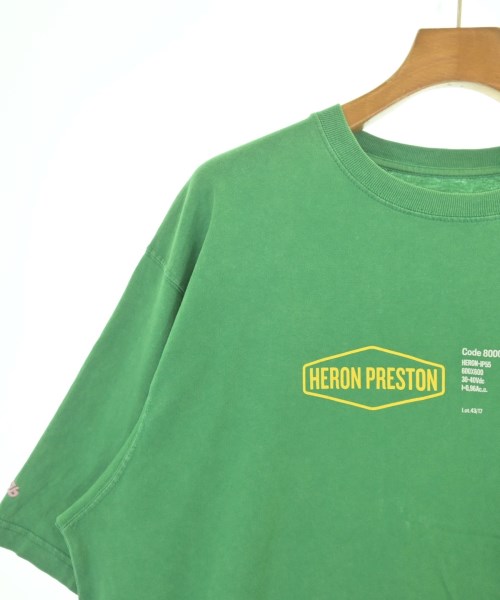 HERON PRESTON（ヘロンプレストン）Tシャツ・カットソー 緑 サイズ:L メンズ/2200720177305