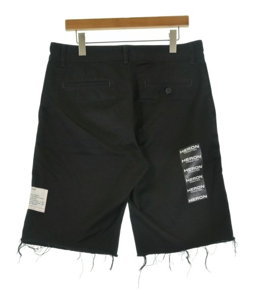 HERON PRESTON（ヘロンプレストン）ショートパンツ 黒 サイズ:M メンズ/2200726450020