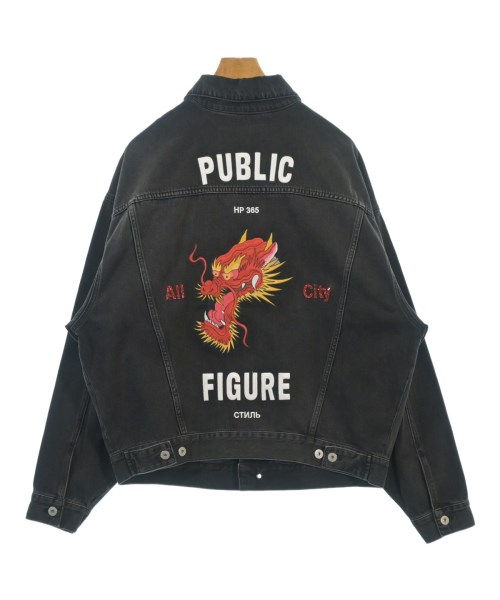 HERON PRESTON（ヘロンプレストン）デニムジャケット グレー サイズ:M メンズ/2200689399015