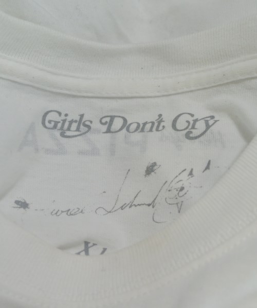 Girl'sDon'tCry（ガールズドントクライ）Tシャツ・カットソー 白 サイズ:XL メンズ/2200626371036
