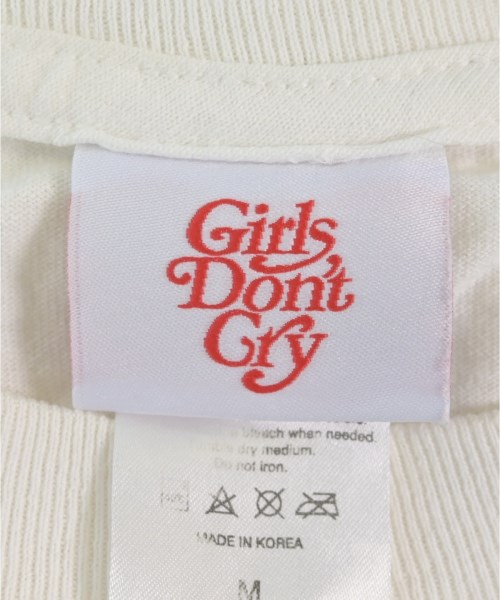 Girl'sDon'tCry（ガールズドントクライ）Tシャツ・カットソー 白 サイズ:M メンズ/2200616490150