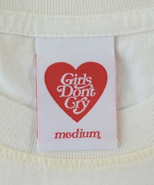 Girl'sDon'tCry（ガールズドントクライ）Tシャツ・カットソー 白 サイズ:M メンズ/2200711238015