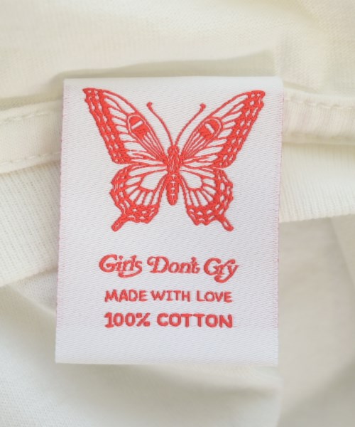Girl'sDon'tCry（ガールズドントクライ）Tシャツ・カットソー 白 サイズ:M メンズ/2200711238015