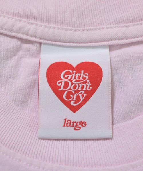 Girl'sDon'tCry（ガールズドントクライ）Tシャツ・カットソー ピンク サイズ:L メンズ/2200654227213