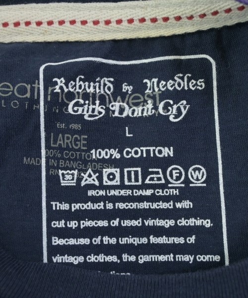 Girl'sDon'tCry（ガールズドントクライ）Tシャツ・カットソー 紺 サイズ:L メンズ/2200635169082