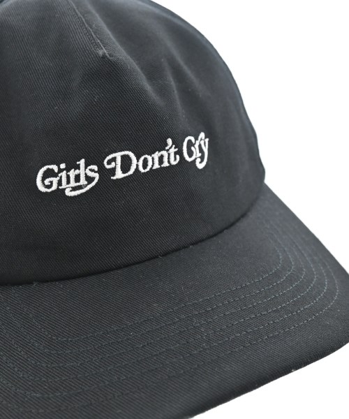 Girl'sDon'tCry（ガールズドントクライ）キャップ 黒 サイズ:- メンズ/2200684219066