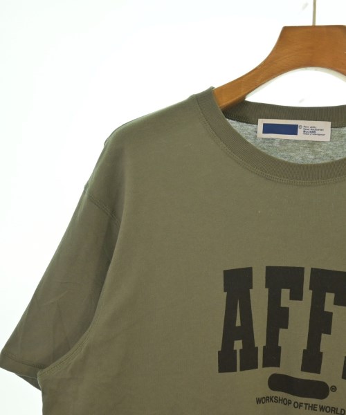 AFFXWRKS（アフィックスワークス）Tシャツ・カットソー カーキ サイズ:XL メンズ/2200533982325