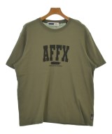 AFFXWRKS（アフィックスワークス）Tシャツ・カットソー カーキ サイズ:XL メンズ/2200533982325