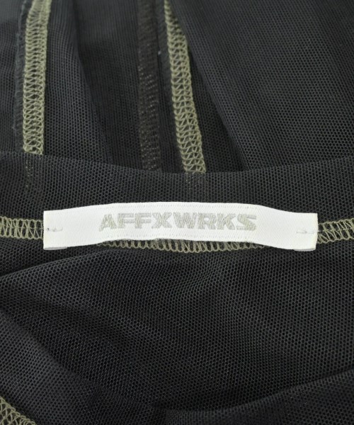AFFXWRKS（アフィックスワークス）Tシャツ・カットソー 黒 サイズ:M メンズ/2200613835046