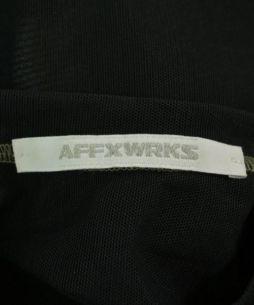 AFFXWRKS（アフィックスワークス）Tシャツ・カットソー 黒 サイズ:S メンズ/2200708876022