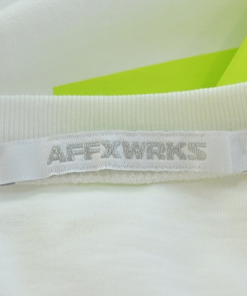AFFXWRKS（アフィックスワークス）Tシャツ・カットソー 白 サイズ:M メンズ/2200727125101