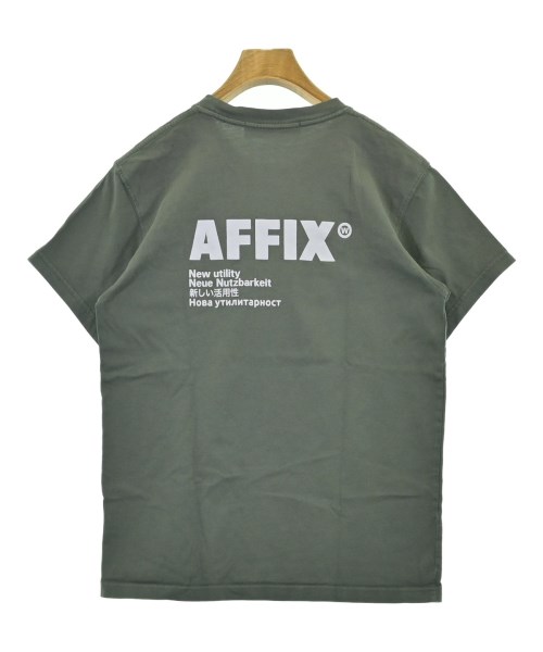 AFFXWRKS（アフィックスワークス）Tシャツ・カットソー カーキ サイズ:XS メンズ/2200684268033
