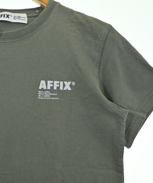 AFFXWRKS（アフィックスワークス）Tシャツ・カットソー カーキ サイズ:XS メンズ/2200684268033