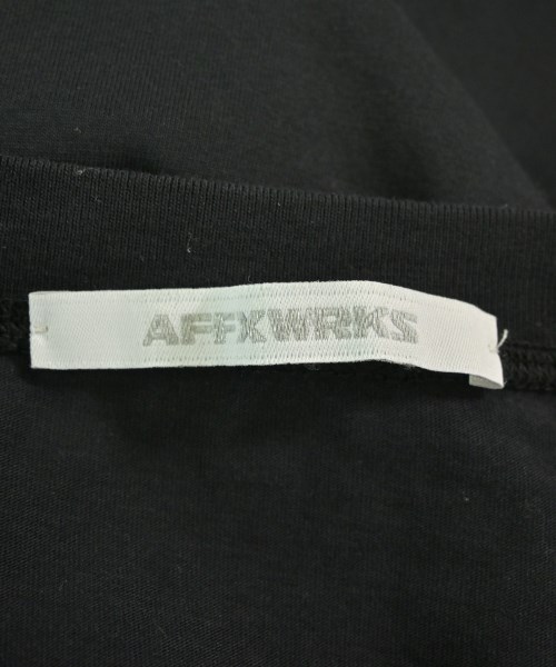 AFFXWRKS（アフィックスワークス）Tシャツ・カットソー 黒 サイズ:M メンズ/2200687064052