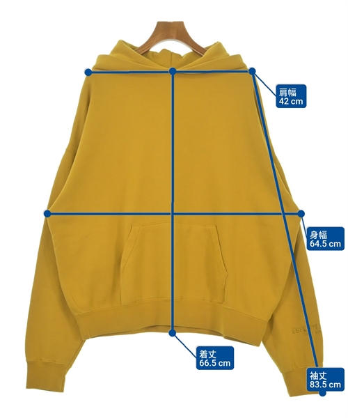 Fear of God ESSENTIALS（フィアオブゴッド　エッセンシャルス）パーカー 黄 サイズ:L メンズ/2200638322248