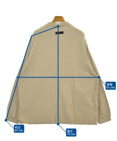 Fear of God ESSENTIALS（フィアオブゴッド　エッセンシャルス）Tシャツ・カットソー ベージュ サイズ:XS メンズ/2200629837096